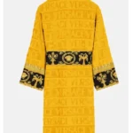 Shop Versace Robe Yellow For Mens And Womens For Sale