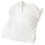 Shop Womens Lazy Mornings Terry White Bathrobe pockets