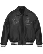 Stegaro Legends Black Real Leather Jacket