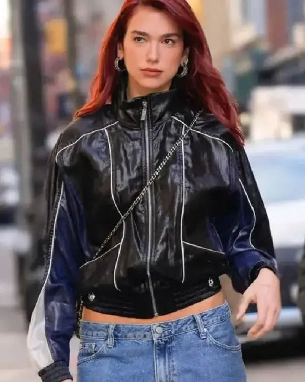 Street Style Dua Lipa Bomber Jacket