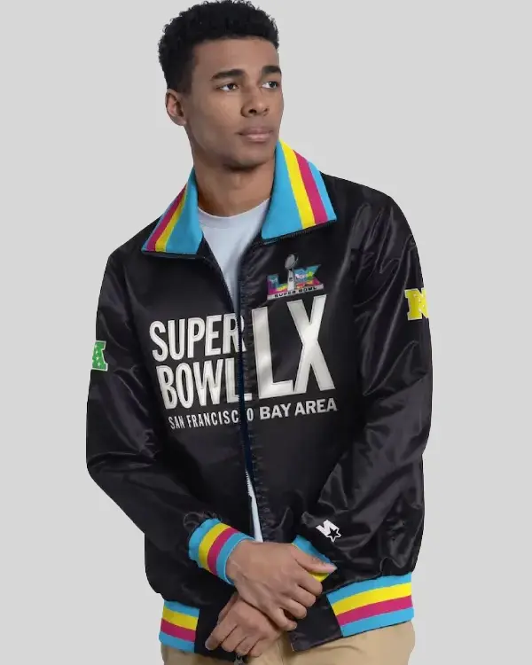 Super Bowl LX Captain Varsity Jacket