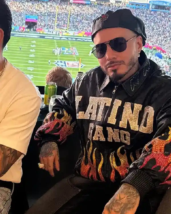 Super Bowl LX J Balvin Leather Jacket