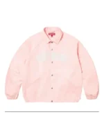 Supreme x Louis Vuitton Baseball Pink Jacket