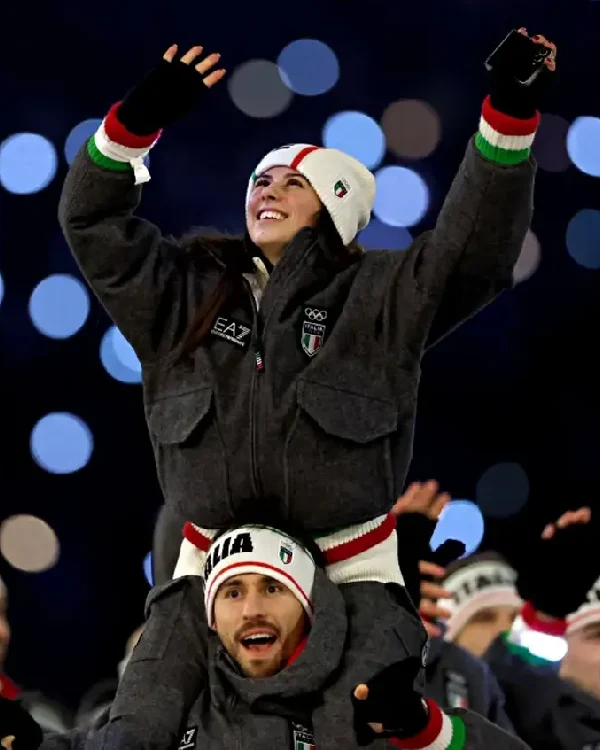 Winter Olympics 2026 Team Italy EA7 Jacket
