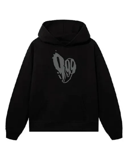 Xxxtentacion Heart Graphic Black Pullover Hoodie Sale