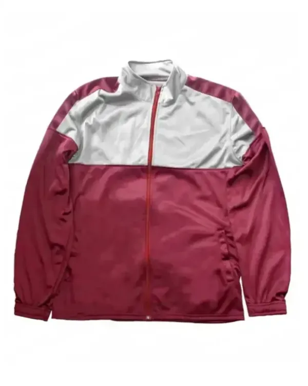 Jensen Ackles TV Series The Boys Soldier Boy Season 03 Red and Grey Fleece Jacket For Sale