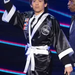 Shop Marcello Hernández ESPY 2026 Awards Black Satin Boxing Robe Sale