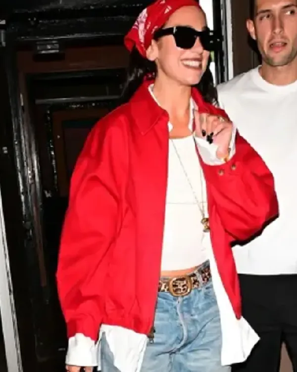 Shop New York City 2026 Dua Lipa Red Cotton