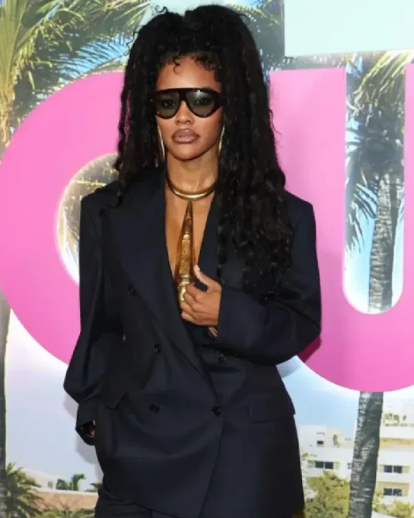 Teyana Taylor Netflix’s 72 Hours NY Screening Blazer