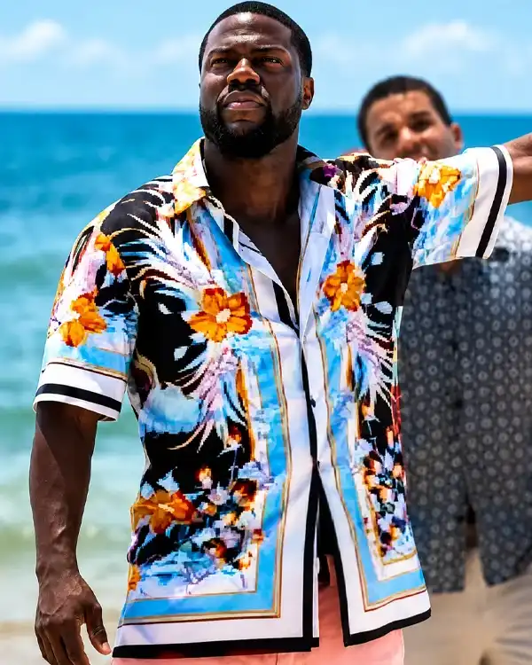 Kevin Hart 72 Hours 2026 Floral Printed Shirt