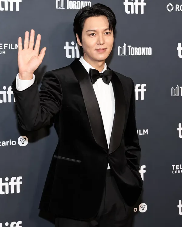 Buy The Assassin Premiere 2026 Lee Min-ho Black Velvet Blazer
