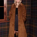 Shop London Fashion Week 2026 Sienna Miller Brown Coat